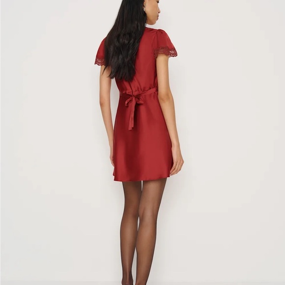 Reformation Romi Silk Dress - Picture 3 of 4